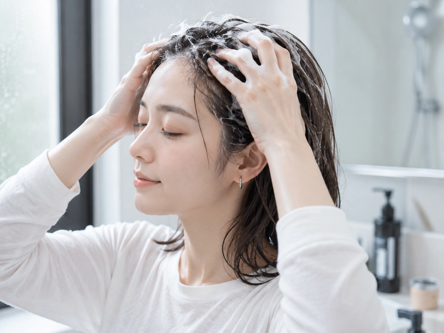 染後用什麼洗髮精｜溫涼水輕洗頭皮少搓髮身