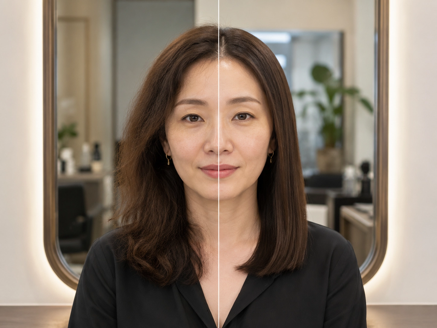 縮毛矯正是什麼|離子類直髮燙適合想服貼的人