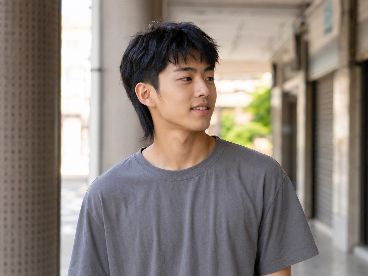 男學生狼尾頭