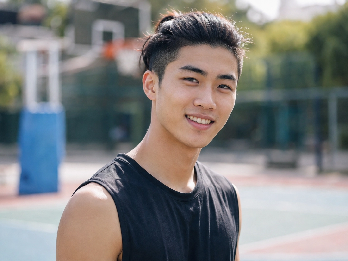 男學生武士頭