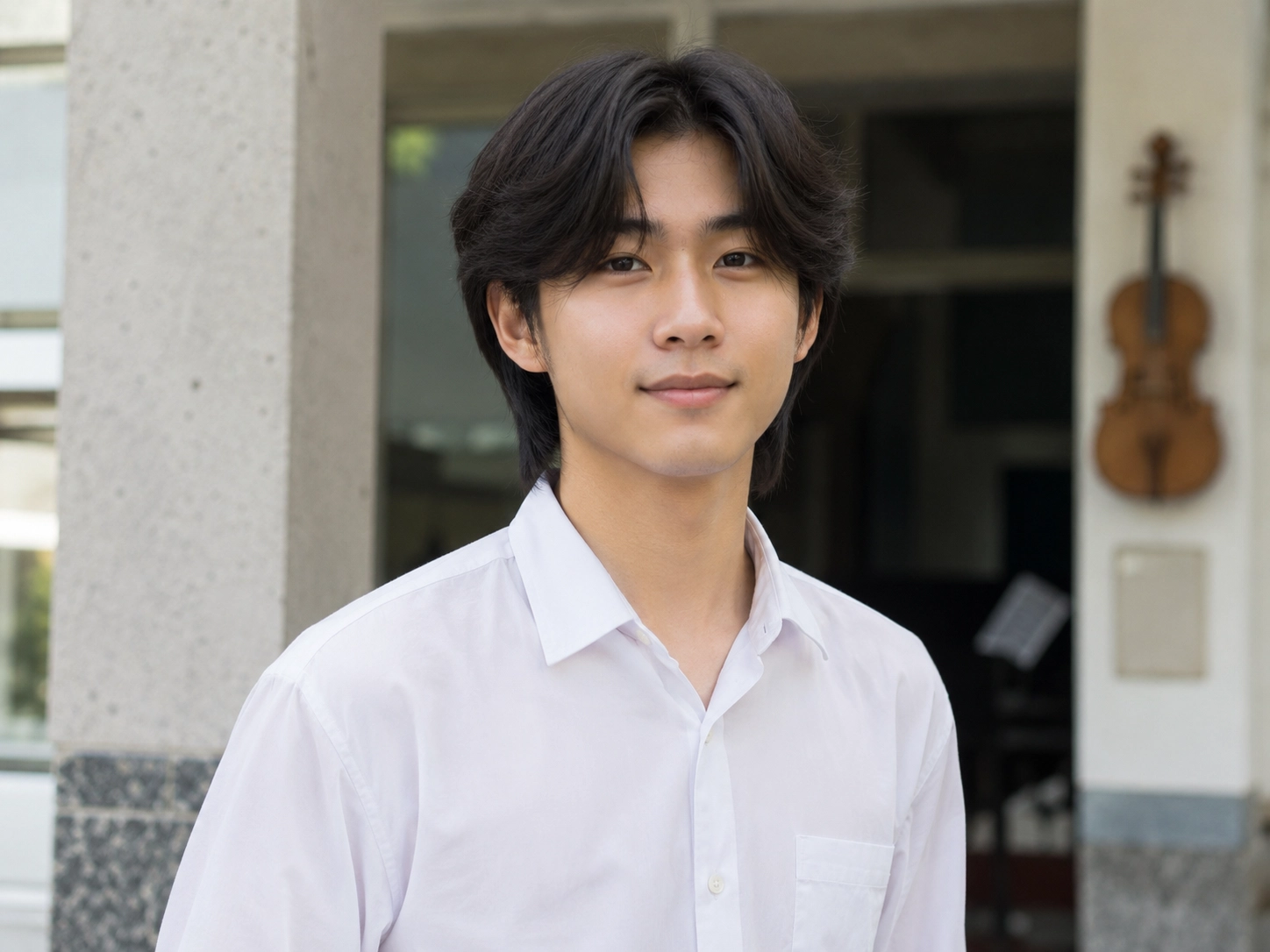 男學生中長髮