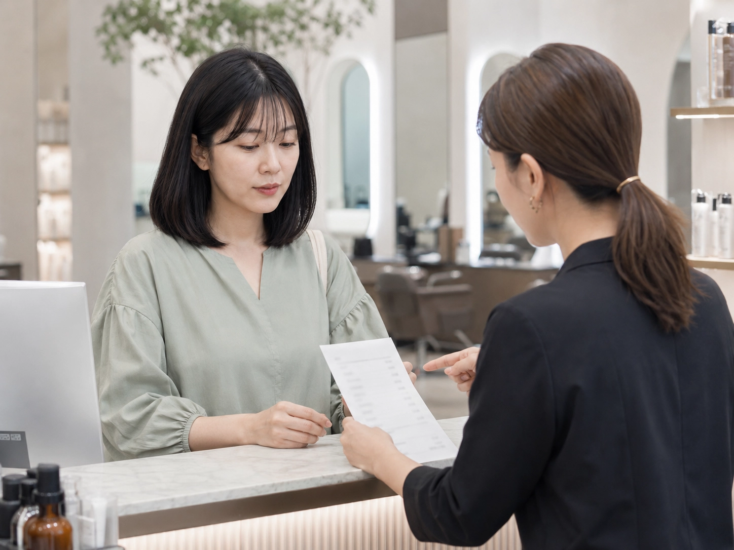 美髮店價目表|結帳行項要跟事前同意一致