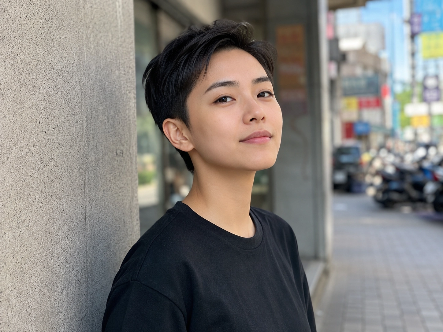 小男孩短髮｜耳上清爽中性短