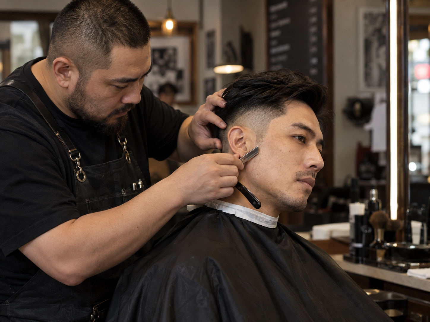 男士理髮｜fade 跟修容是另一筆，不是百元修型