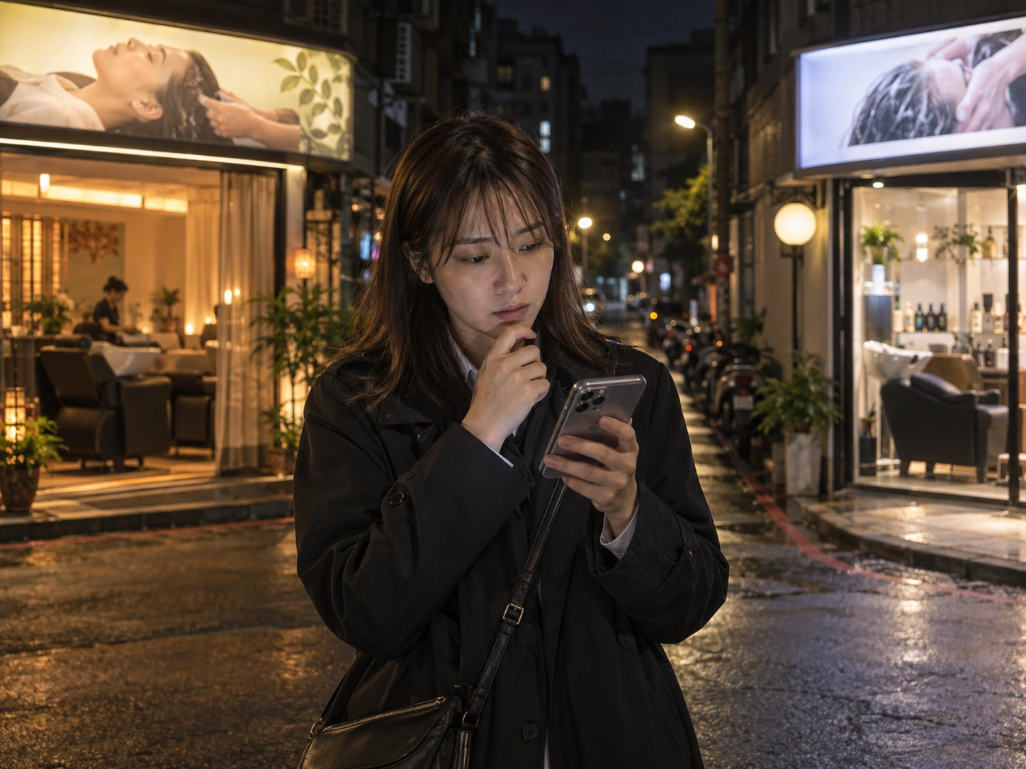 夜間洗髮｜火鍋後瀏海油了，地圖先分只洗還是越式
