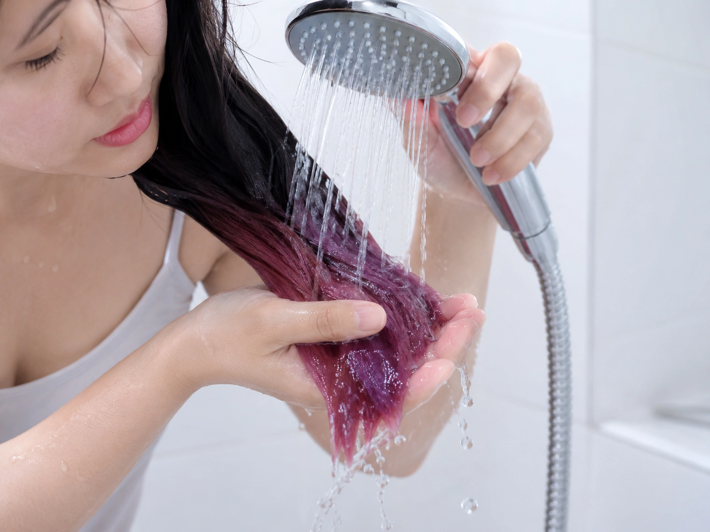 染後洗頭水溫|溫涼水保色正確做法
